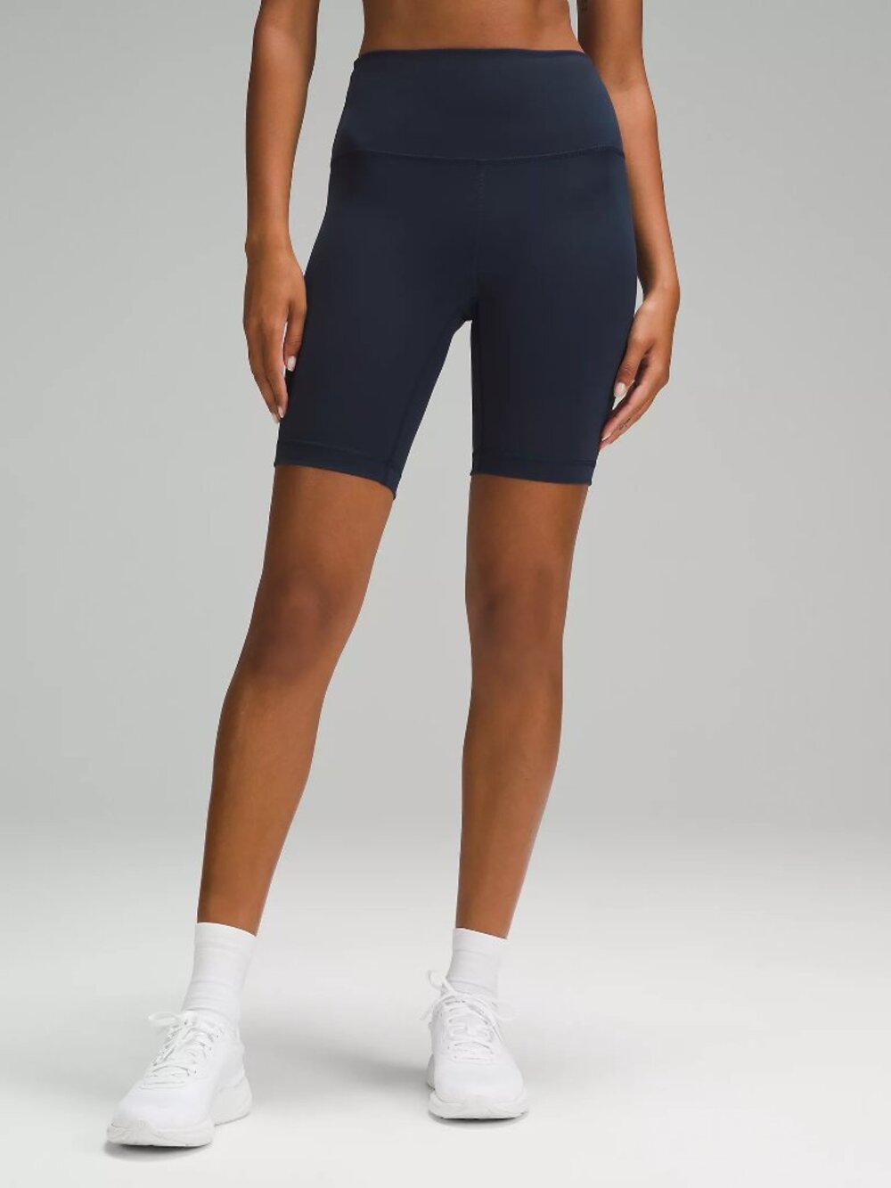 Lululemon Wunder Train High-Rise Short 8" Navy Blue